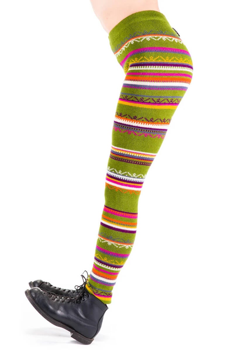 Knit leggings